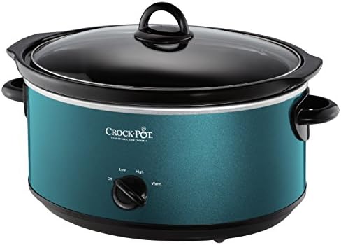 Crock-Pot 7 Quart Manual Slow Cooker – Turquoise B25Z