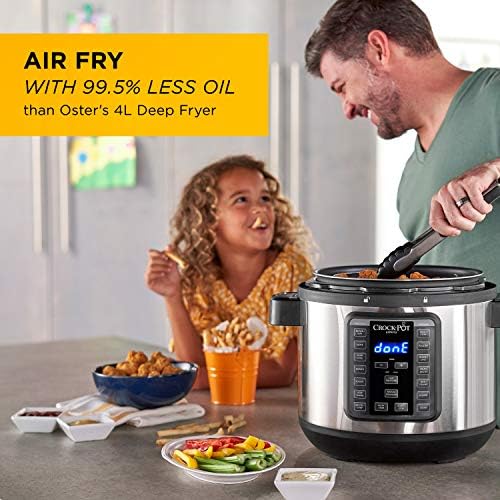 Crock-Pot Express Crisp 8 Quart 10-in-1 Pressure Cooker B06X