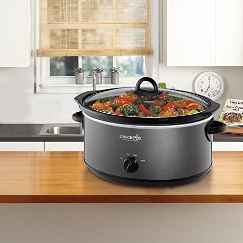 Crock-Pot 7 Quart Slow Cooker – Charcoal B09S B30H