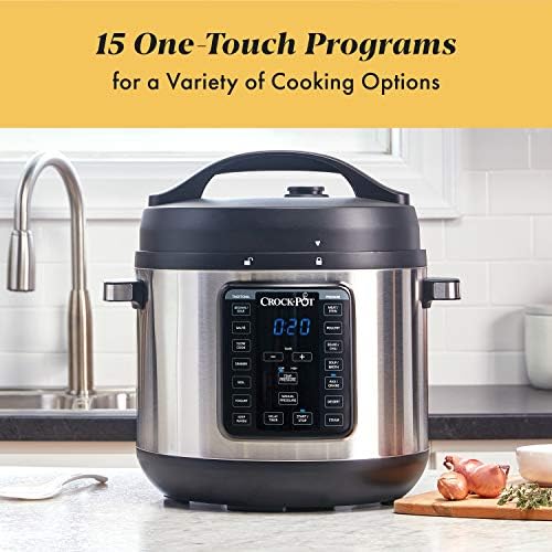 Crock-Pot 8 Quart Express Crock Multi-Use Pressure Cooker B05E