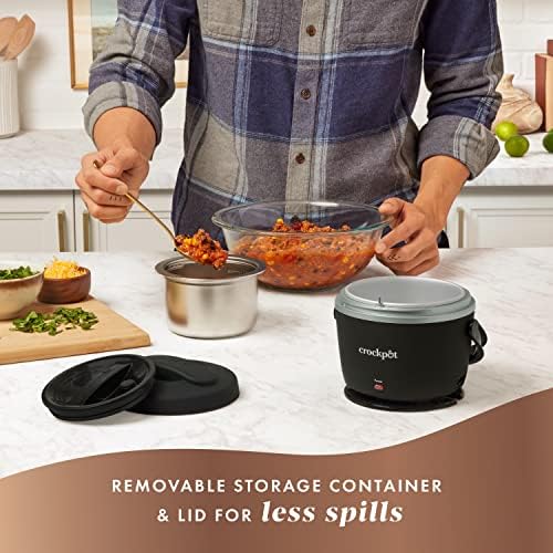 Crock-Pot Electric Lunch Box Food Warmer 20oz – Black B26P