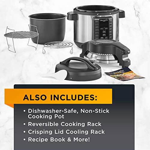 Crock-Pot Express Crisp 8 Quart 10-in-1 Pressure Cooker B06X