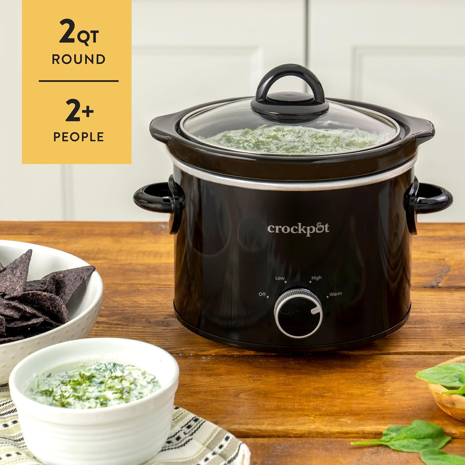 Crock-Pot 2 Quart Mini Slow Cooker – Classic Compact Cooker B01B B34W